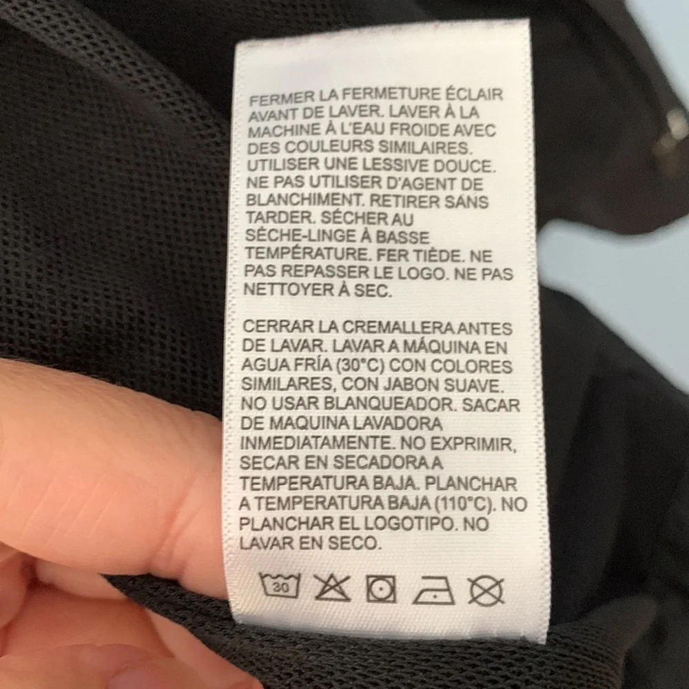 Callaway ladies full zip black windbreaker jacket size large - Picture 7 of 8